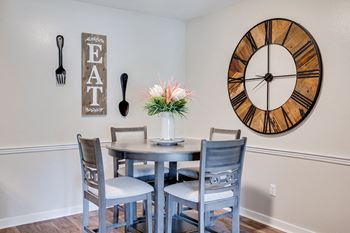 Dining Room with Crown Molding